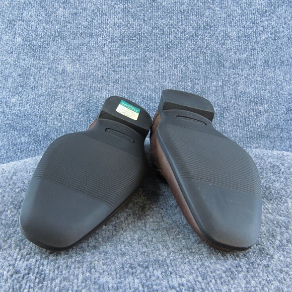 Imac Men Loafer Shoes Brown Leather Slip On‎ Size 42 Medium main image 8